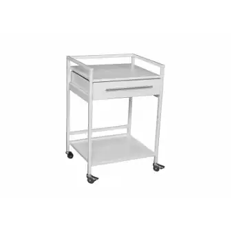 Стол медицинский СММП-08-"Я-ФП"-02-1 металлический передвижной