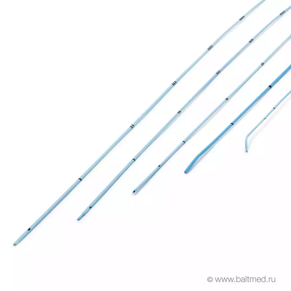 Катетер мочеточниковый тип Нелатон 4F, длина 70см, стерильный