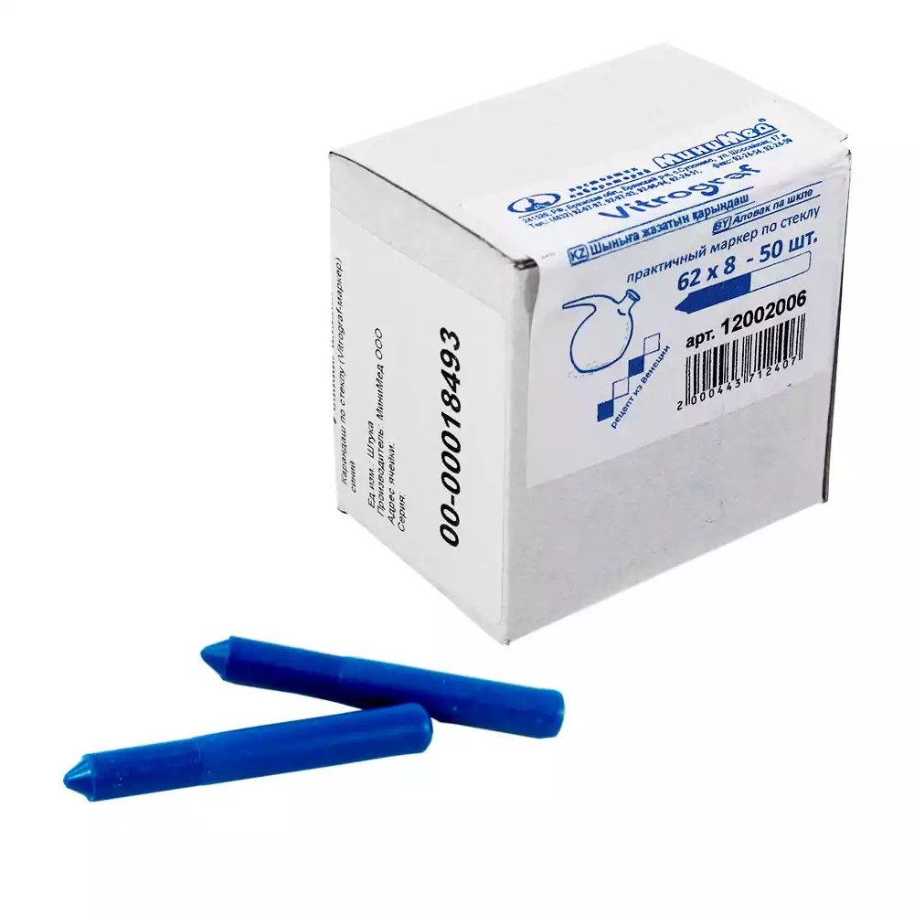 Карандаш по стеклу Vitrograf-маркер синий