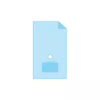 Простыня (наглазник), размер 100*100см, материал СМС 42г/м2, отверстие  7см, с карманом, стерильная, голубая