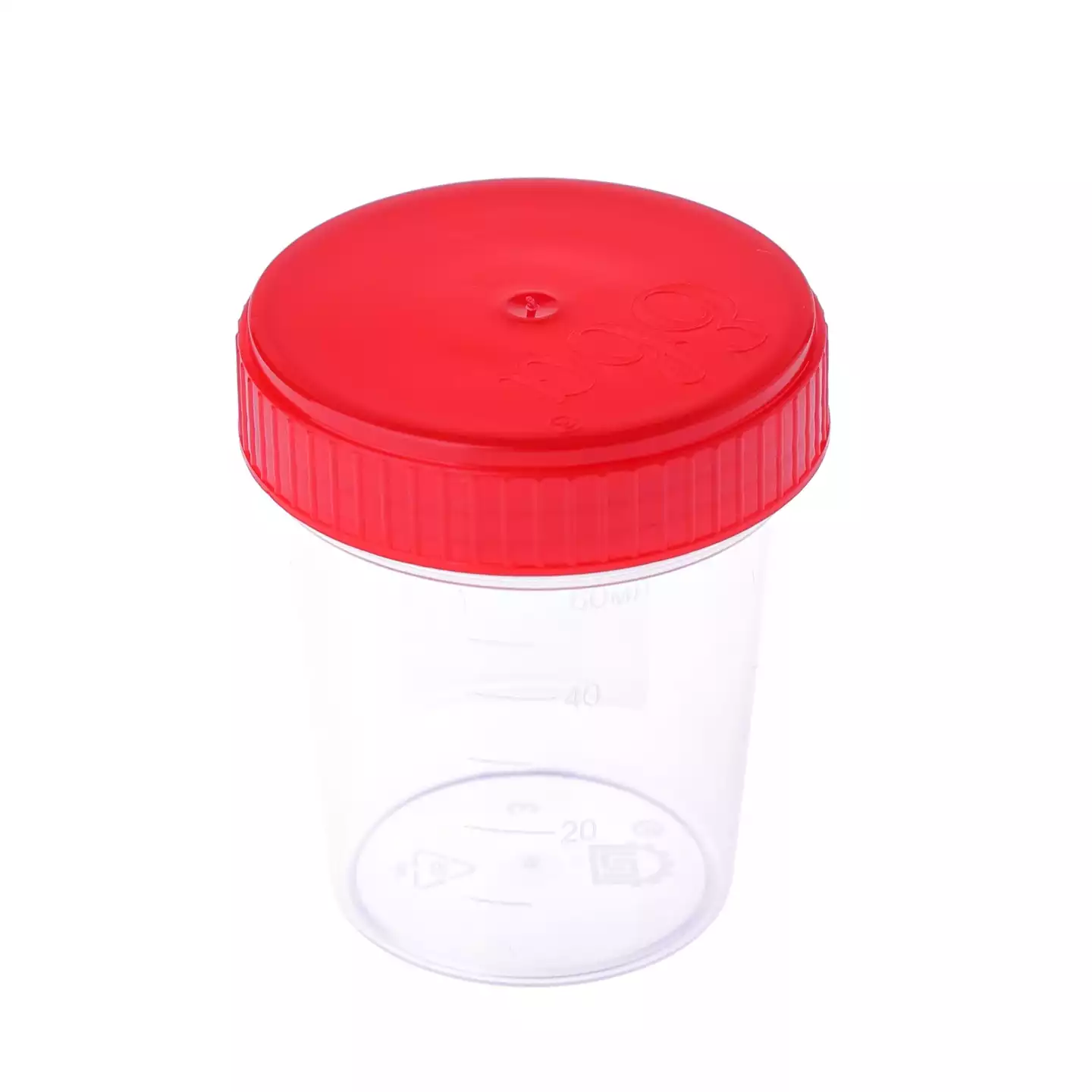 Контейнер 60мл, для взятия биоматериала, нестерильный, без лопаточки