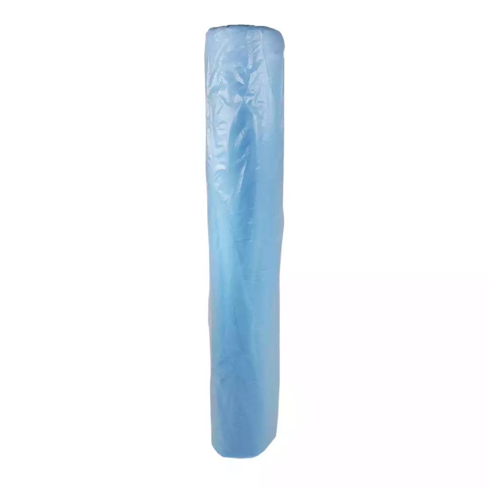 Рулон гигиенический, размер 70см*200м, материал СМС 17г/м2, без перфорации, цвет голубой, без РУ