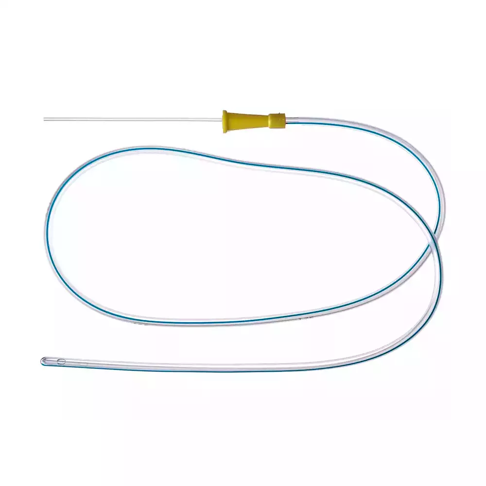 Зонд желудочный CH-20, длина 100см, диаметр 5,1/6,7мм, с рентгеноконтрастной полосой и с проводником, стерильный, желтый