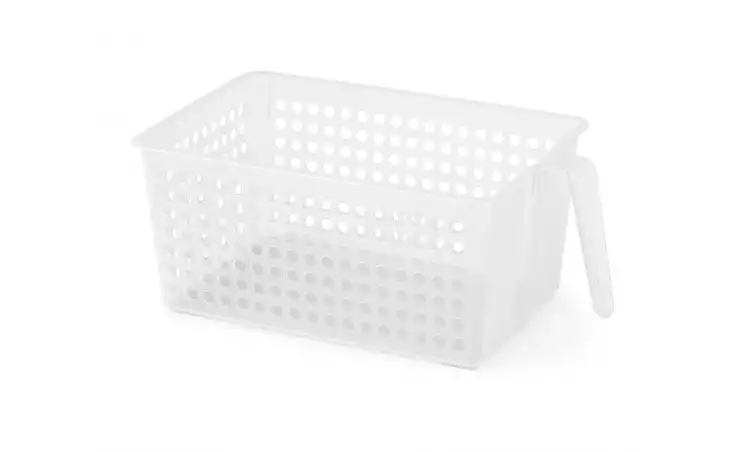 Корзина д/хранения 270*170*120мм с/руч прозрачная