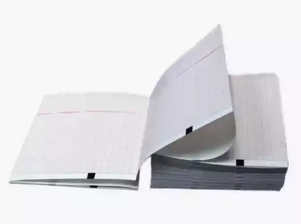 Бумага для ЭКГ (210*140*215), ч/л М, пачка 6,32м2, лента, регистрирующая для медицинских приборов