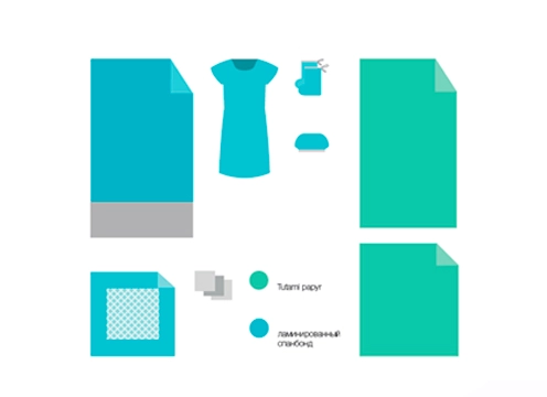 Комплекты одноразового белья и одежды